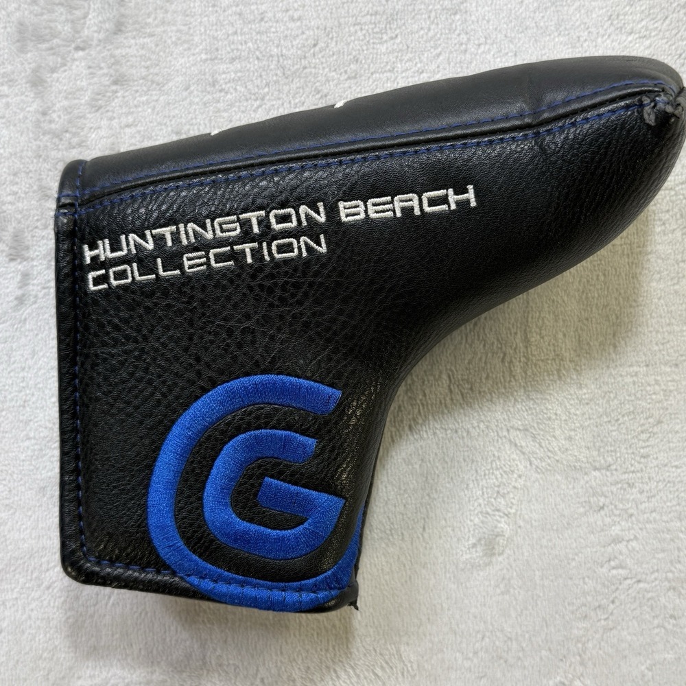 Cleveland Golf Huntington Beach Collection Putter Headcover Black Blue Blade